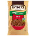 Snyder's of Hanover Low Fat Mini Pretzels Family Size