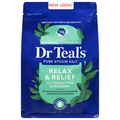 Dr. Teal's Pure Epsom Salt Relax & Relief with Eucalyptus & Spearmint