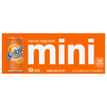Sunkist Orange Soda Mini - 10 pk