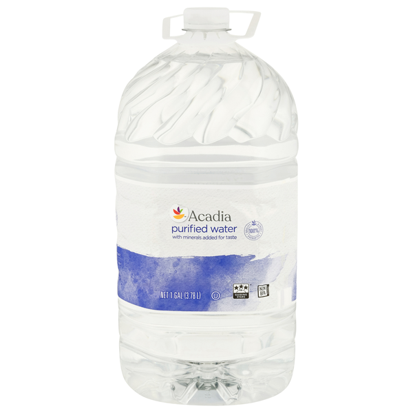 Our Brand Acadia Purified Water