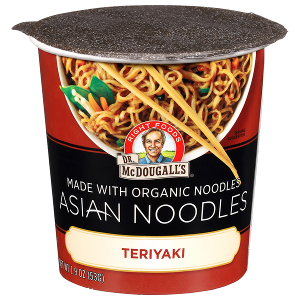 Dr. McDougall's Teriyaki Asian Noodles Cup