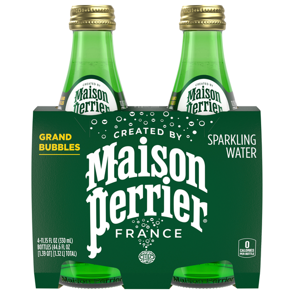 Maison Perrier Unflavored Sparkling Water - 4 pk