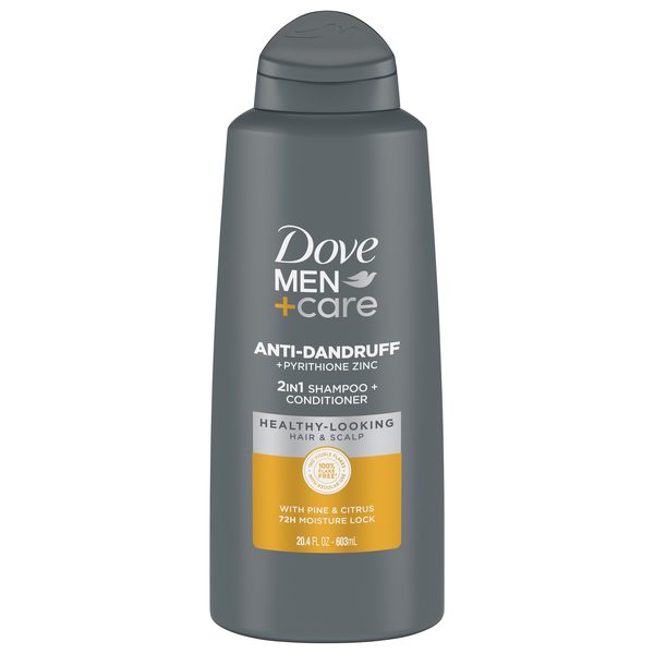 Dove Men+Care Anti-Dandruff Pine & Citrus 2-in-1 Shampoo & Conditioner