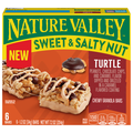 Nature Valley Sweet & Salty Nut Turtle Chewy Granola Bars - 6 ct