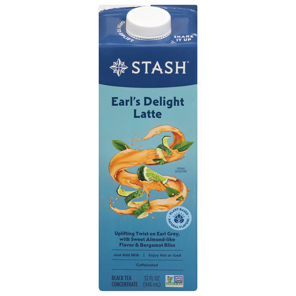Stash Earl's Delight Latte Black Tea Concentrate