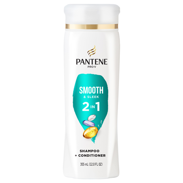 Pantene Pro-V Smooth & Sleek 2-in-1 Shampoo + Conditioner
