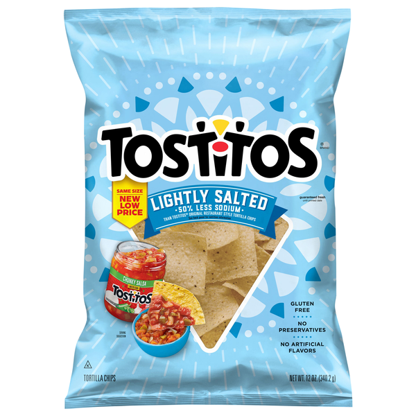 Tostitos Gluten Free Lightly Salted Tortilla Chips