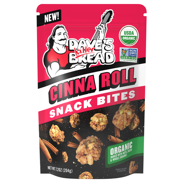 Dave's Killer Bread Organic Cinna Roll Snack Bites