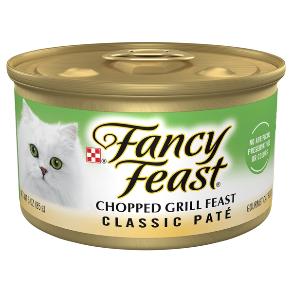 Fancy Feast Classic Pate Chopped Grill Feast Wet Cat Food