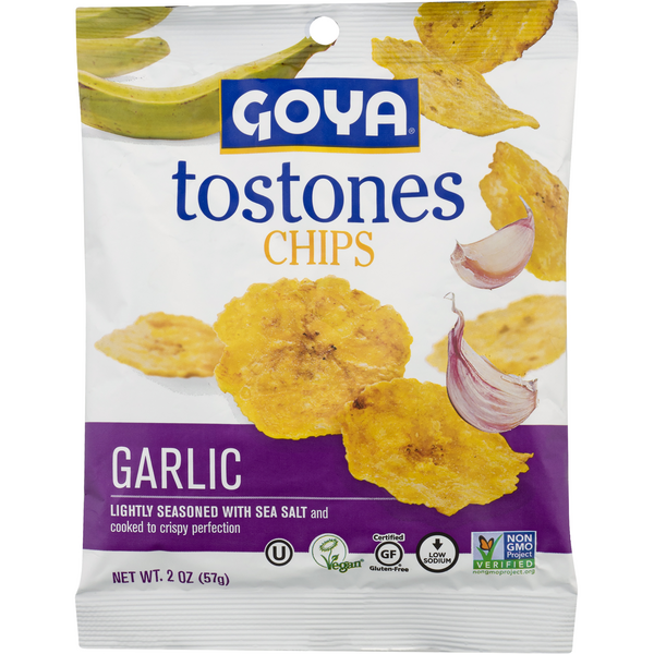 Goya Gluten Free Tostones Garlic Chips