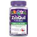 Vicks ZzzQuil PURE Zzzs Blackberry Vanilla Melatonin + Ashwagandha Gummies