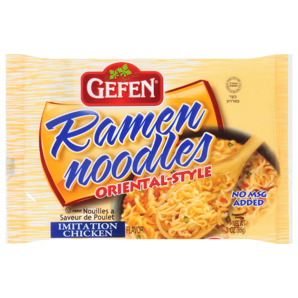 Gefen Oriental Style Chicken Flavor Ramen Noodles
