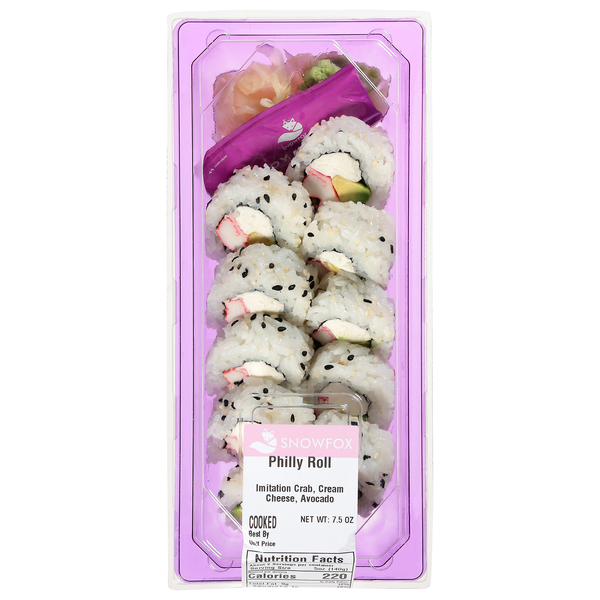 Snowfox Philly Roll