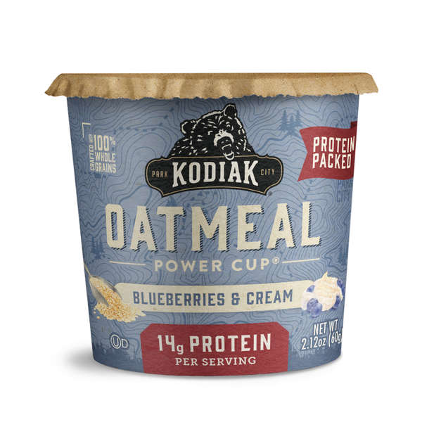 Kodiak Protein Packed Blueberries & Cream Oatmeal Power Cup