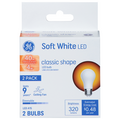 GE LED Classic Shape Ceiling Fan Light Bulbs Dimmable Soft White 40w