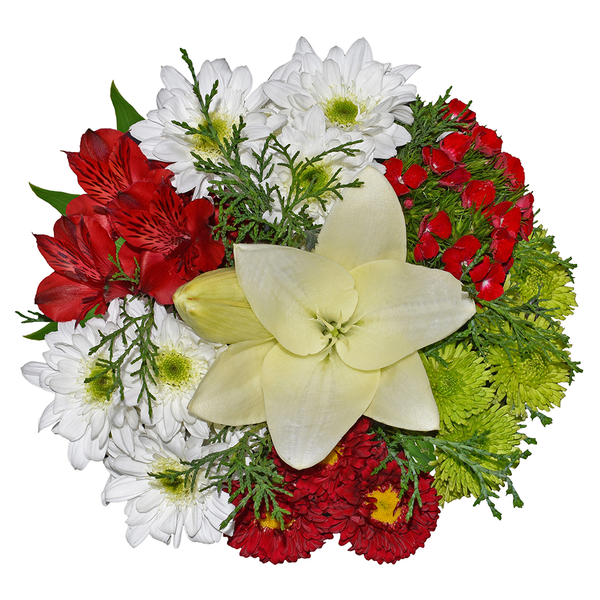 Our Brand Floral Medley Winter Bouquet (Colors May Vary)