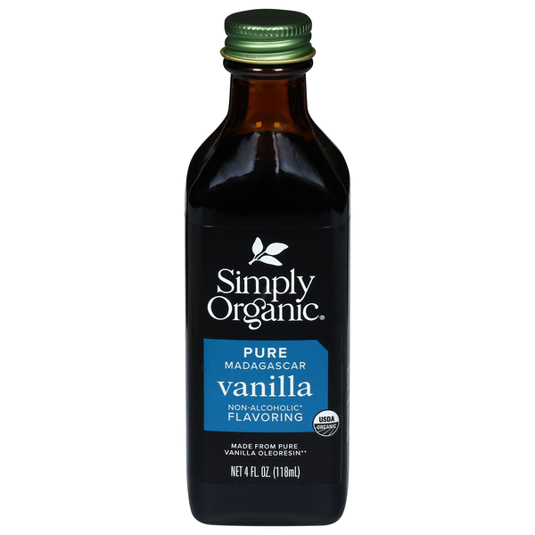 Simply Organic Non-Alcoholic Pure Madagascar Vanilla Flavoring
