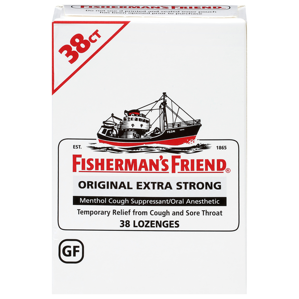 Fisherman's Friend Original Extra Strong Menthol Cough Suppressant Lozenge
