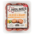 Holmes Smokehouse Sliced & Ready Jalapeno Cheddar Pecan Smoked Sausage