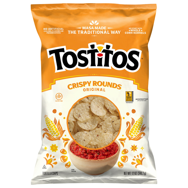 Tostitos Gluten Free Crispy Rounds Tortilla Chips