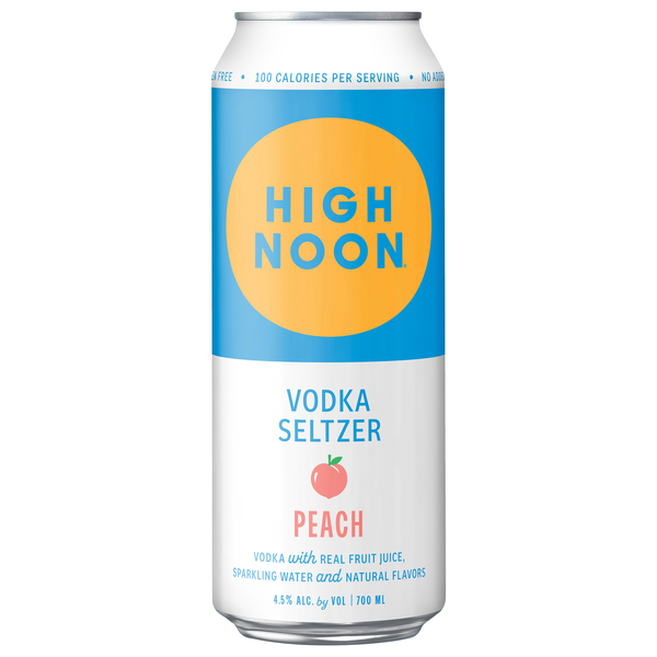 High Noon Peach Vodka Hard Seltzer