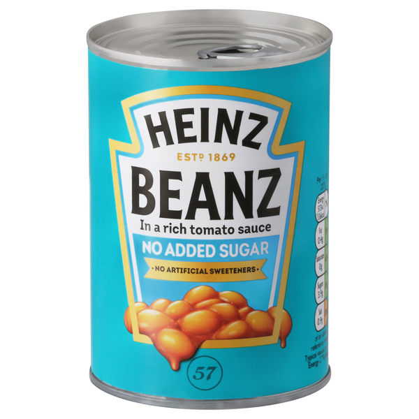 Heinz No Added Sugar Beanz in Rich Tomato Sauce