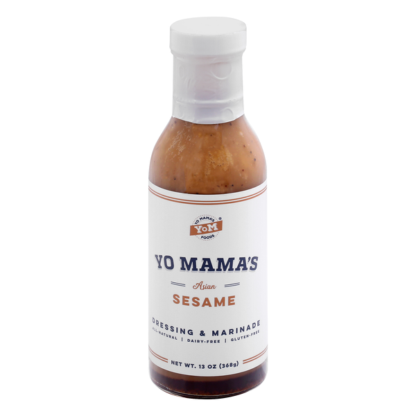 Yo Mama's Gluten & Dairy Free Asian Sesame Dressing & Marinade