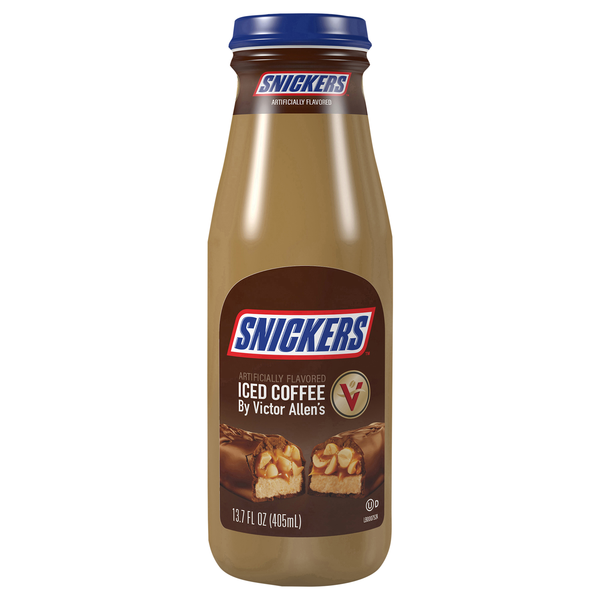 Victor Allen's Snickers Iced Coffee