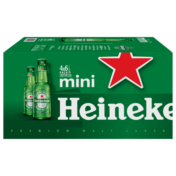 Heineken Mini Beer - 24 pk