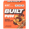 BUILT Puff Peanut Butter Cup 17g Protein Bars - 4 ct