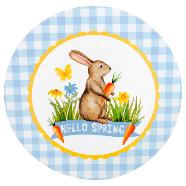 Smart Living Easter Round Placemat Hello Spring