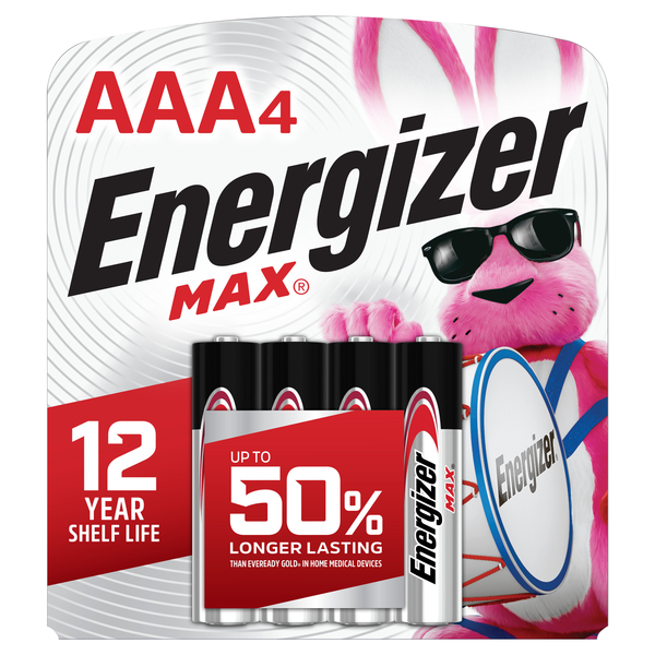 Energizer Alkaline Batteries Size AAA