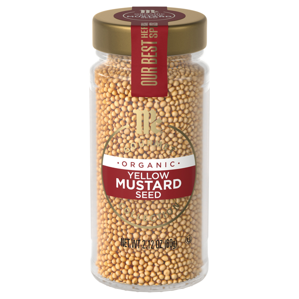 McCormick Gourmet Organic Yellow Mustard Seeds