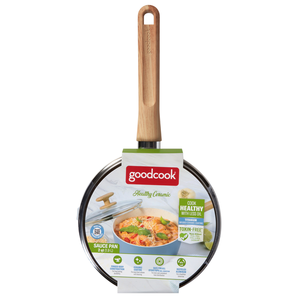 GoodCook Healthy Ceramic Sauce Pan 2 Quart