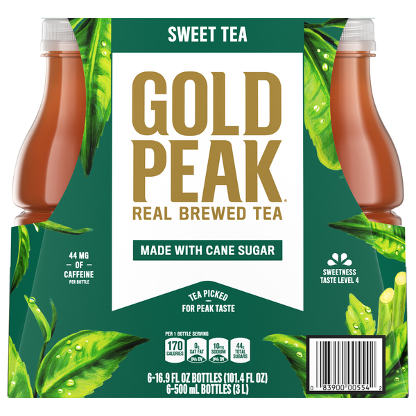 Gold Peak Brewed Sweet Iced Tea - 6 pk