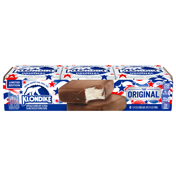 Klondike The Original Ice Cream Bars - 6 ct