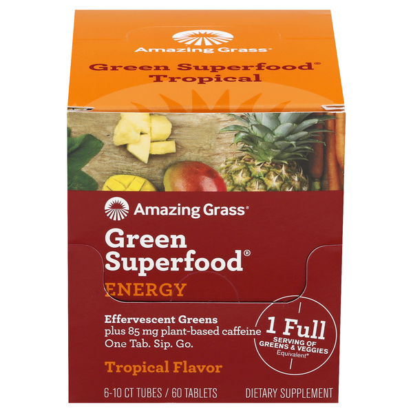 Save on Amazing Grass Green Superfood Energy Dietary Supplement