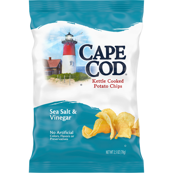 Cape Cod Sea Salt & Vinegar Kettle Cooked Potato Chips