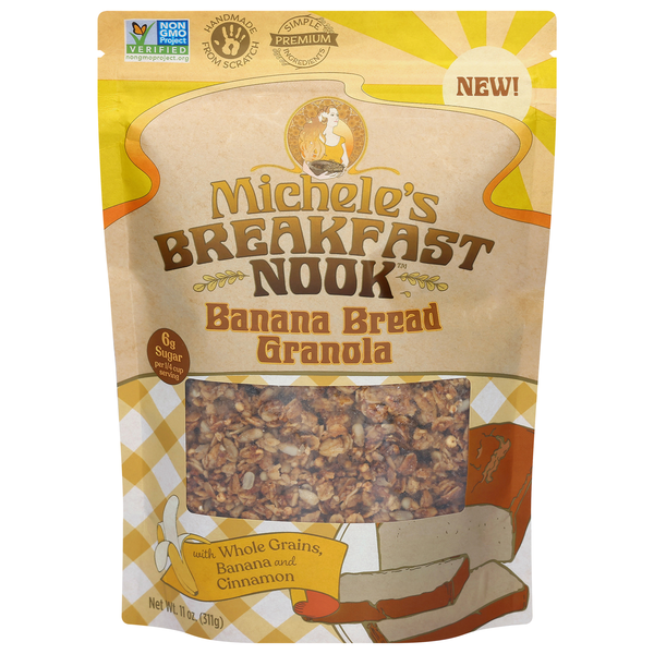 Michele's Breakfast Nook Banana Bread Granola