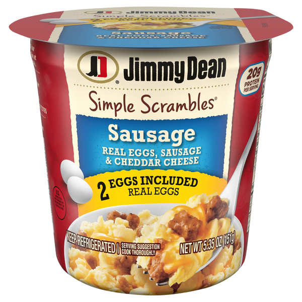Jimmy Dean Sausage Simple Scrambles