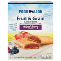 Food Lion Mixed Berry Fruit & Grain Cereal Bars - 8 ct
