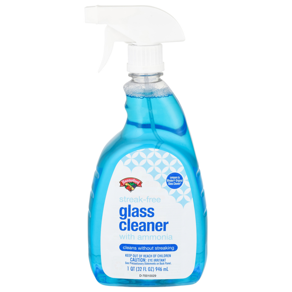 Hannaford Streak-Free Glass Cleaner with Ammonia