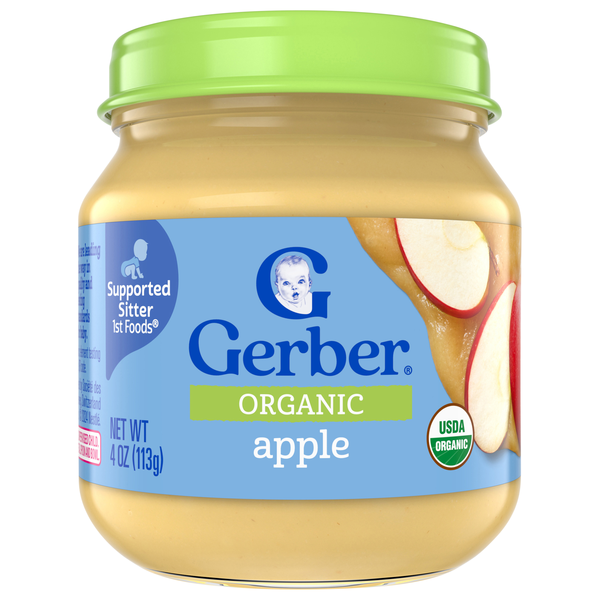 Gerber Organic 1st Baby Food Apple