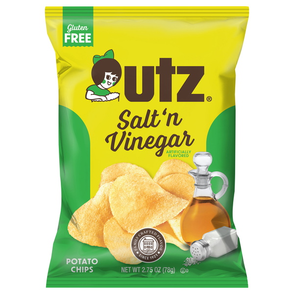 Utz Gluten Free Salt 'n Vinegar Potato Chips