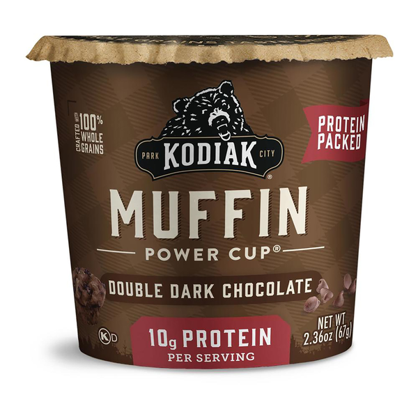 Kodiak Protein-Packed Double Dark Chocolate Muffin Power Cup