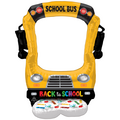 AirLoonz School Bus Selfie Decorative Air-Filled Balloon