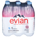 Evian Natural Spring Water - 6 pk