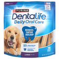 Purina Dentalife Daily Oral Care Large Dog Treats - 18 ct