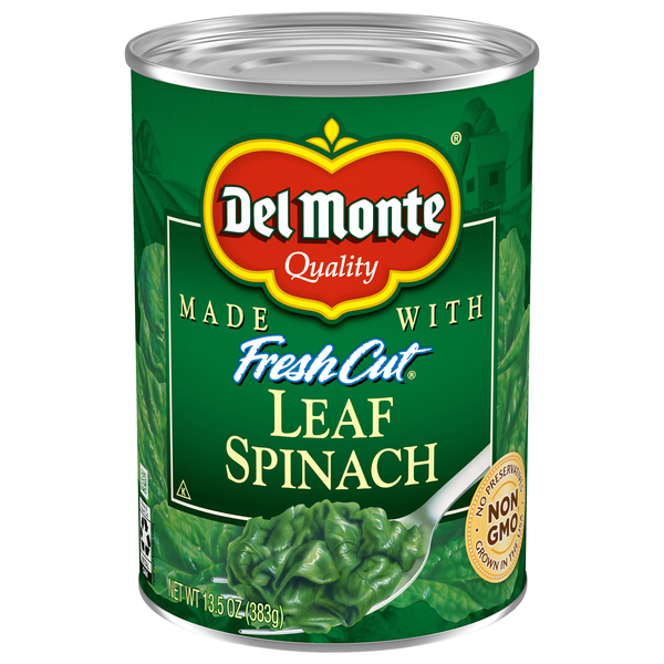 Del Monte Leaf Spinach