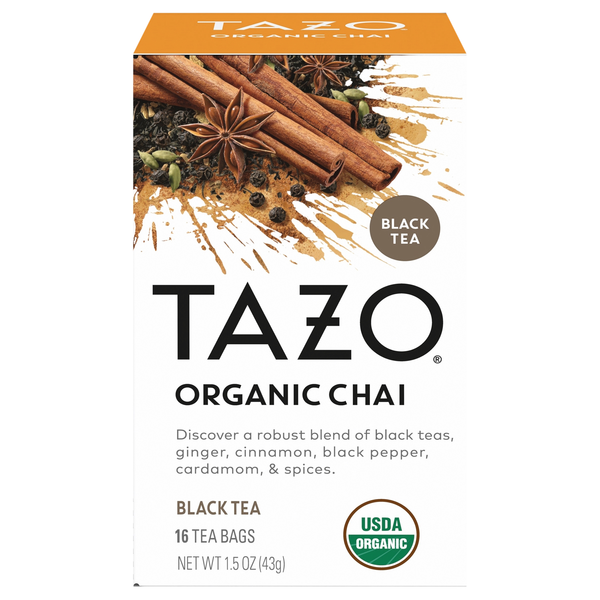 Tazo Organic Regenerative Chai Black Tea Bags
